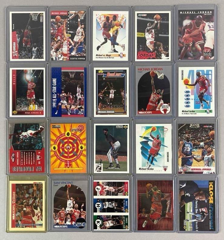 20 - Michael Jordan Cards with Inserts (1 of 2)