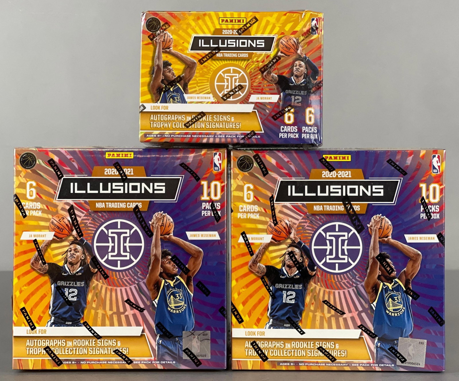 2 - 2020 - 21 Illusion Basketball Mega Box + 1 - Blaster Box (1 of 5)