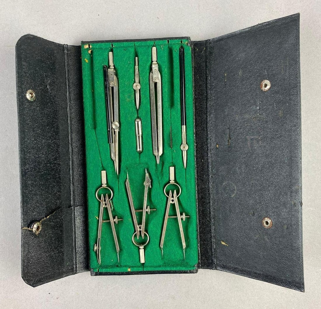 Vintage German K and E Drafting Tool Set (1 of 3)