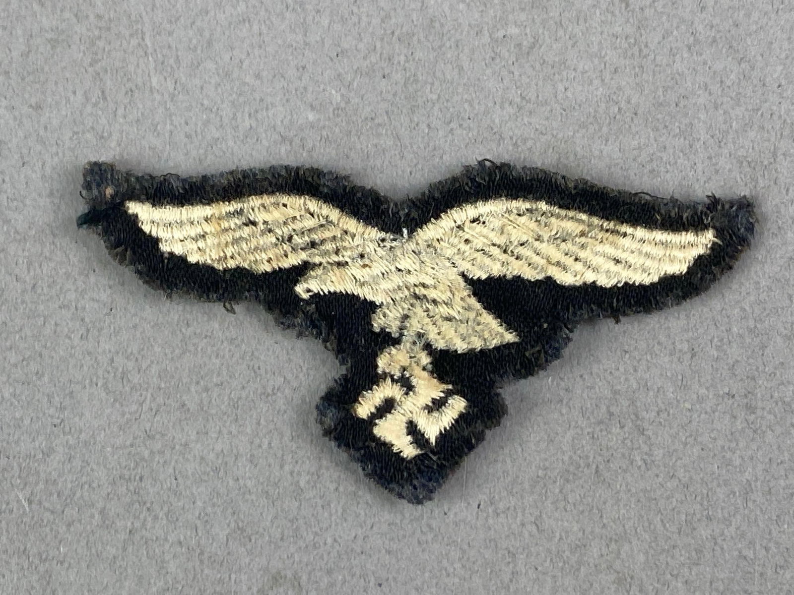WW2 German Luftwaffe Cap Eagle Patch - 2