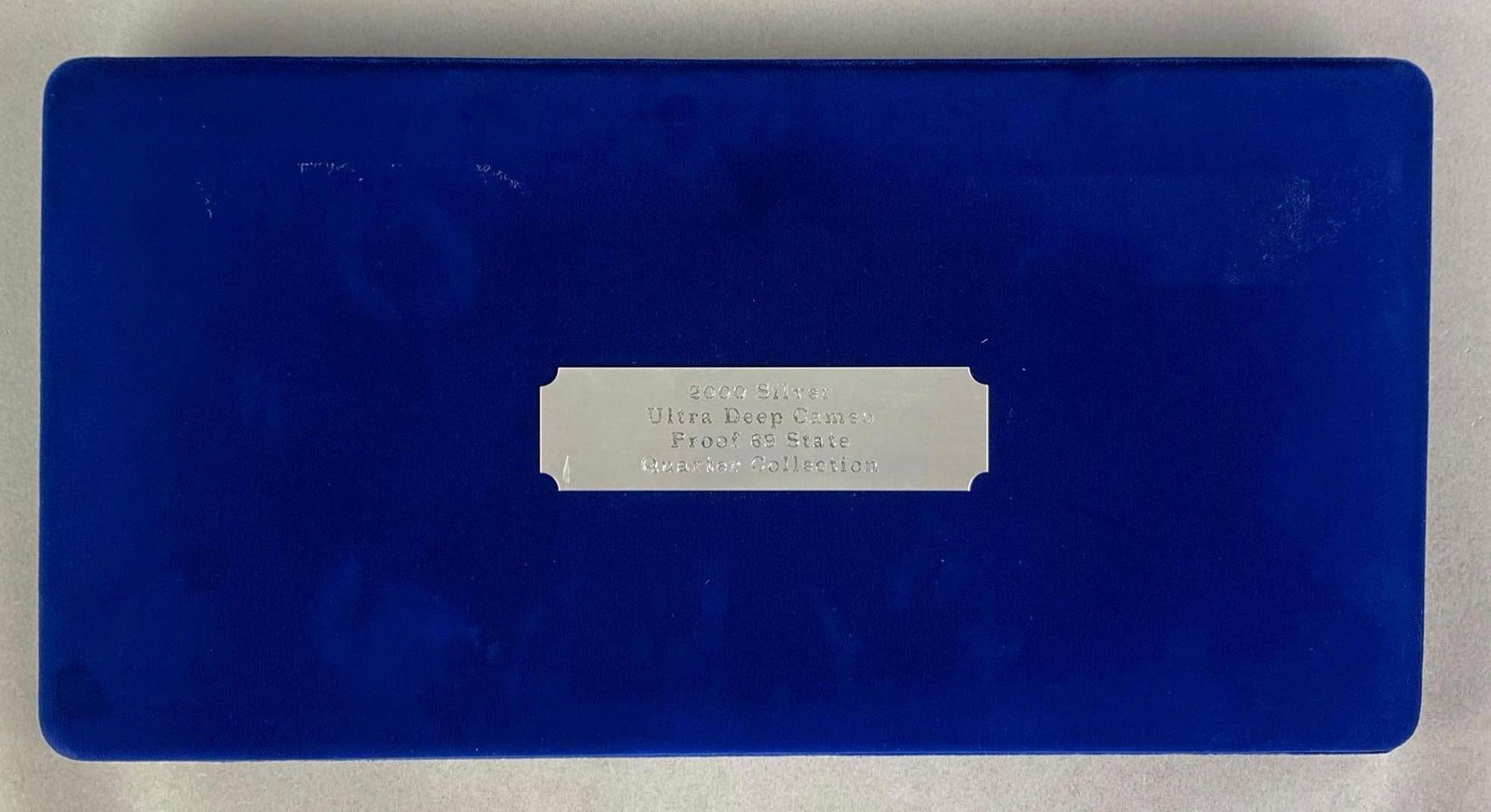 2000-S NGC PF 69 Ultra Deep Cameo Silver Quarter Coin Collection: In original case, case measures 7 inches H x 14 inches W