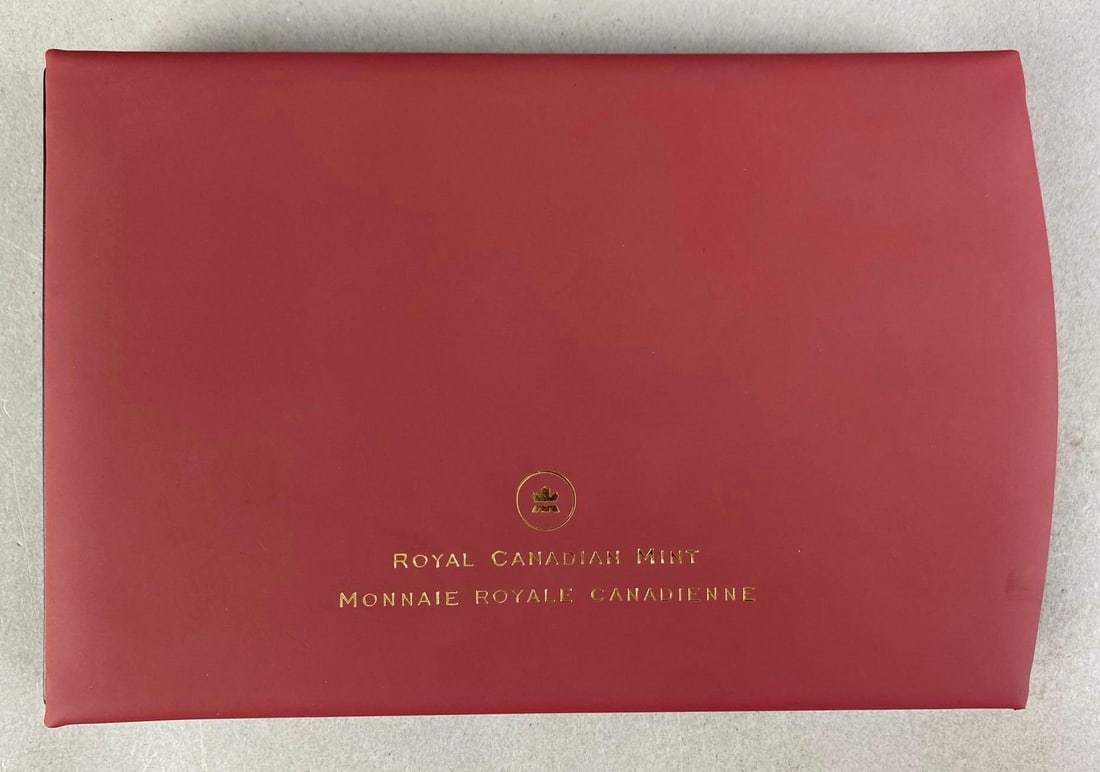 2013 Royal Canadian Mint Specimen Set: With original box, case measures 5 inches H x 7 1/2 inches W