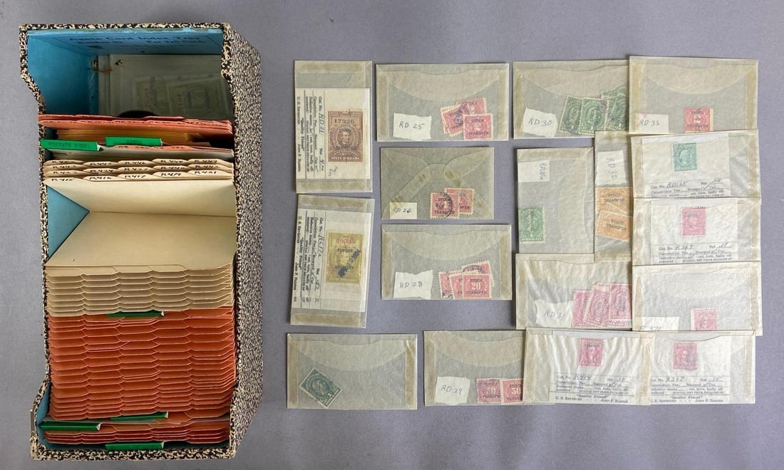 Group of Assorted Vintage Stamps: Most organized and protected