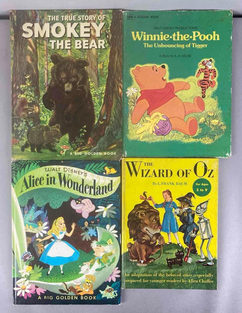 Group of 4 Vintage Pop Culture Children's Books (1 of 2)