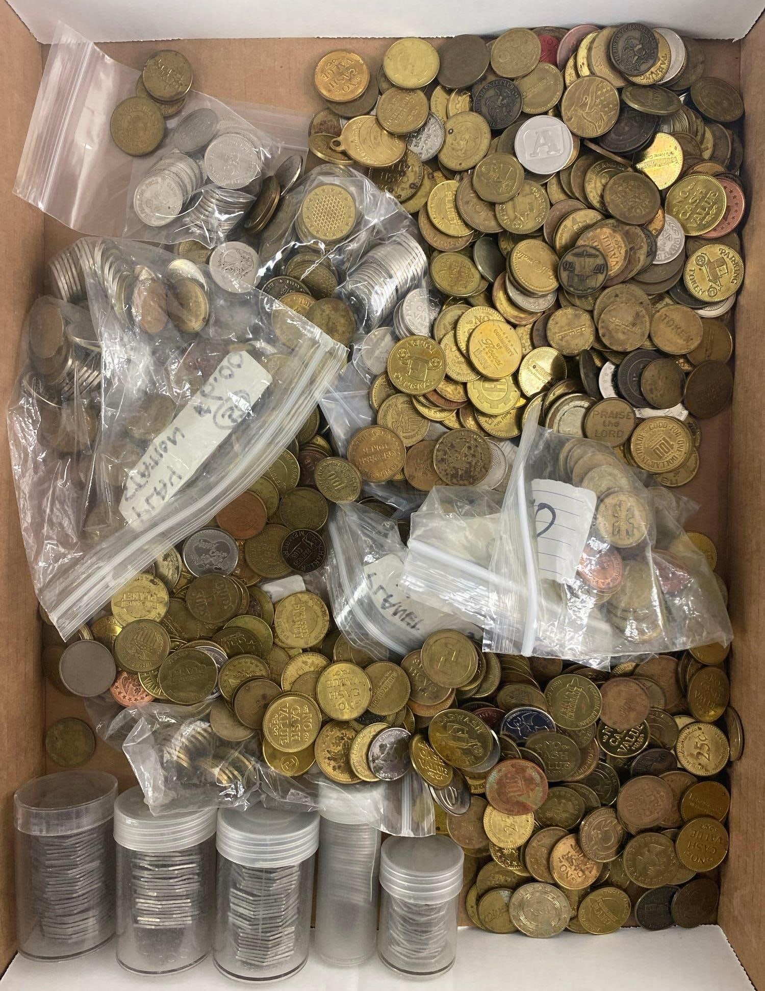Group of Assorted Tokens and Medals (1 of 3)