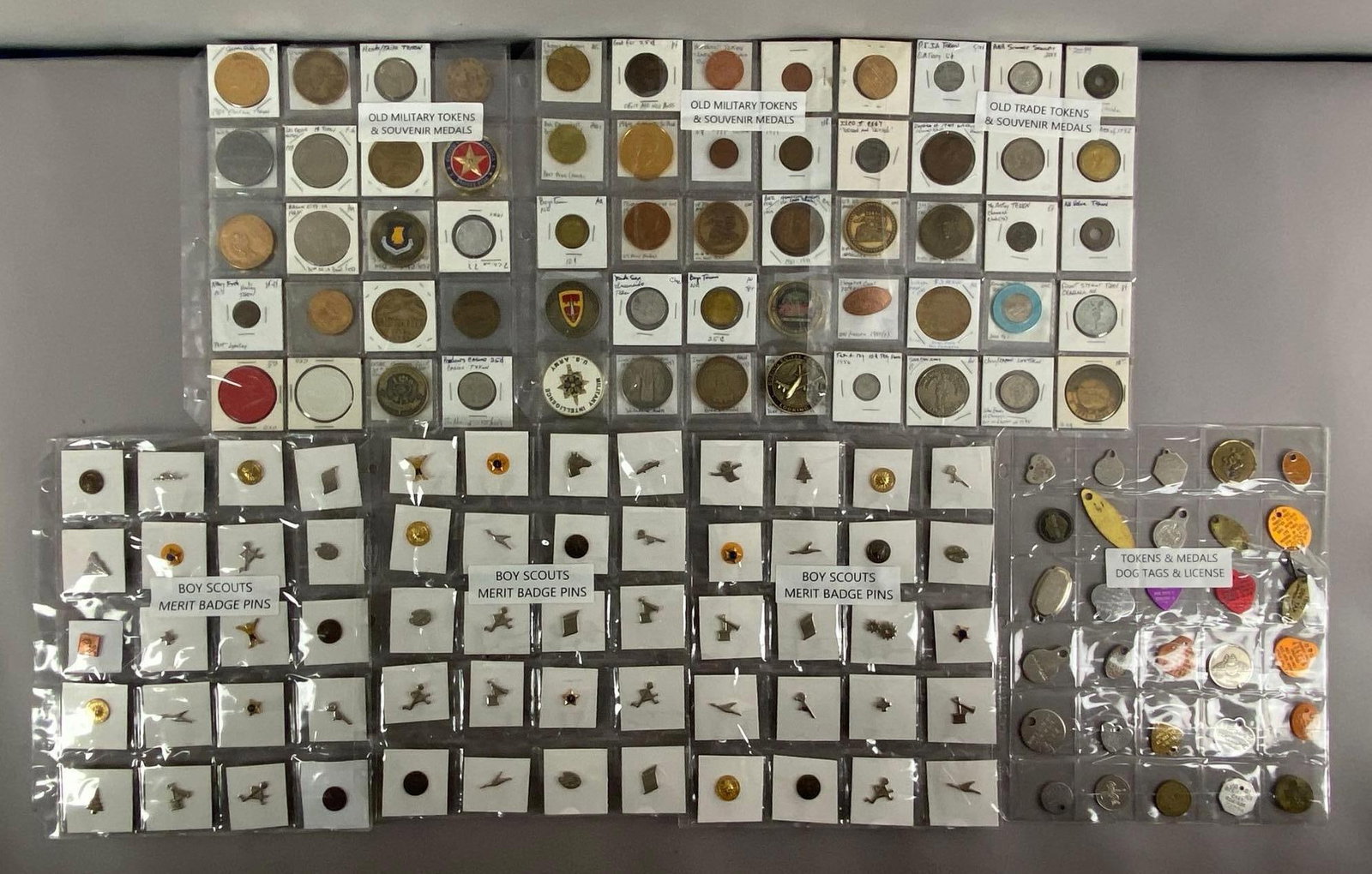 Group of Assorted Military Tokens and More (1 of 3)