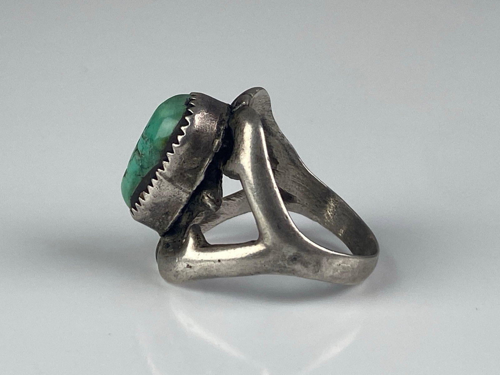 Sterling Silver Turquoise Ring - 2