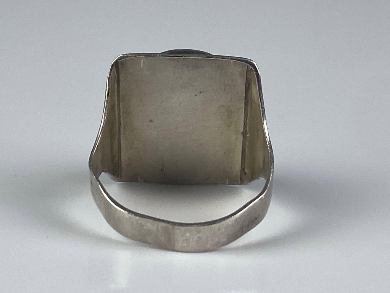 Sterling Silver Jade Ring - 3