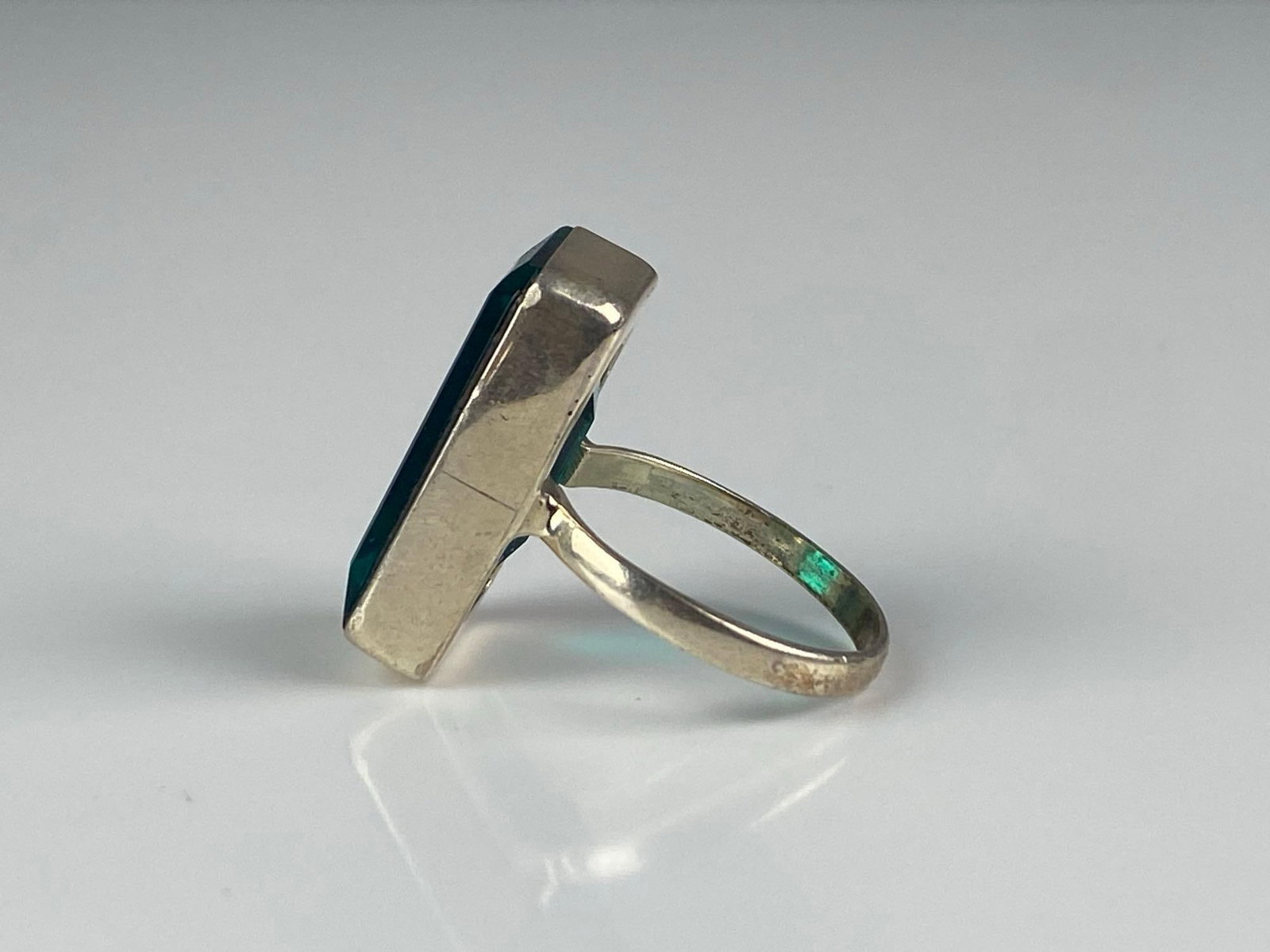 Sterling Silver Blue Topaz Ring - 2
