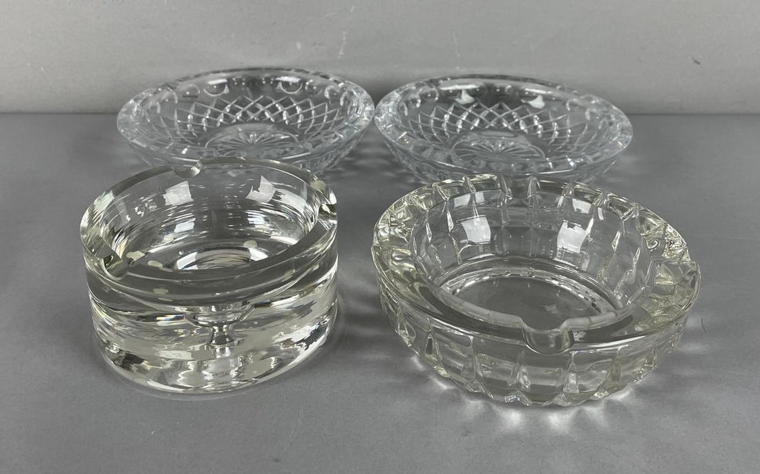 Group of Glass Ashtrays (1 of 2)