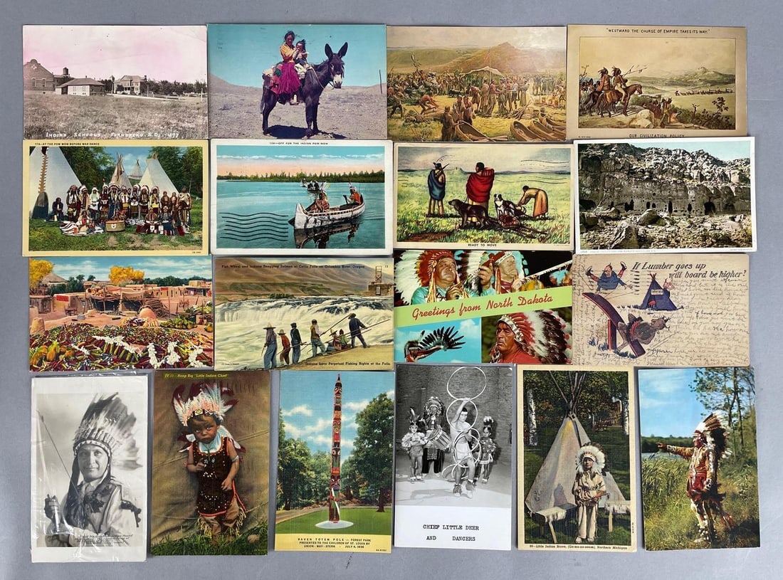 Postcards - 65+ Native American (1 of 2)