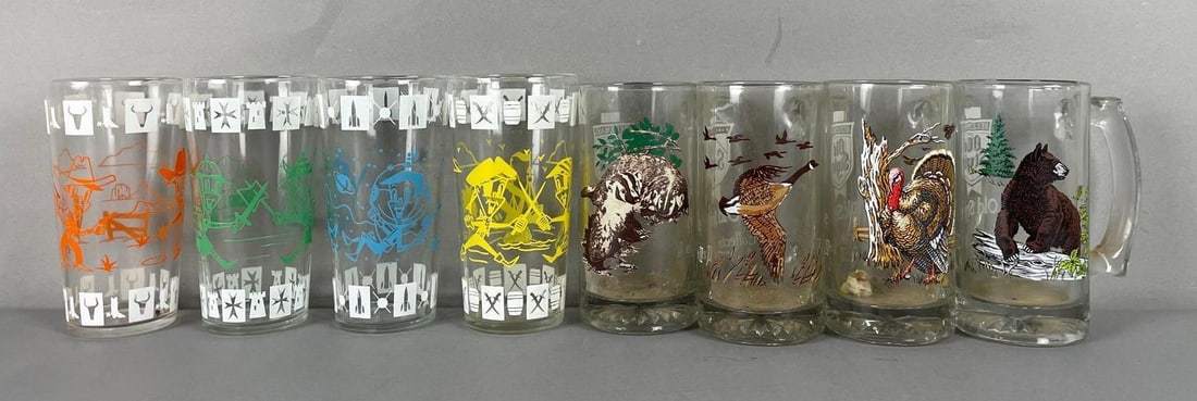 Group of Old Style Beer Collector Series 2 Advertising Beer Mugs and More (1 of 2)
