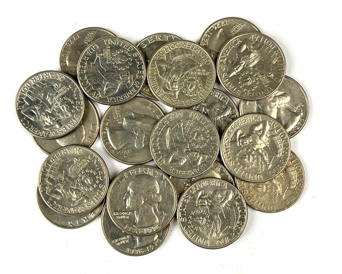 Group of 20 1976 Washington Bicentennial Quarters (1 of 1)