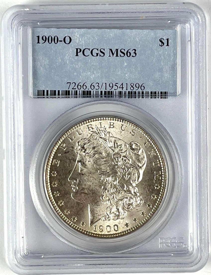 1900 O US Morgan Silver Dollar PCGS MS63 (1 of 2)