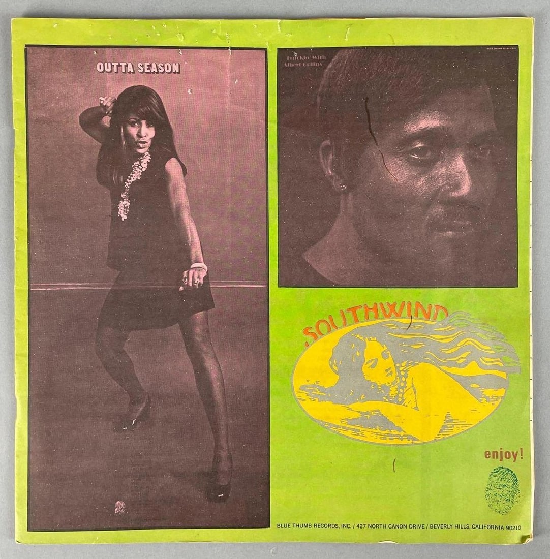 1969 Newport Pop Festival Promotional Magazine: Devonshire downs, measures 12 inches x 11 3/4 inches