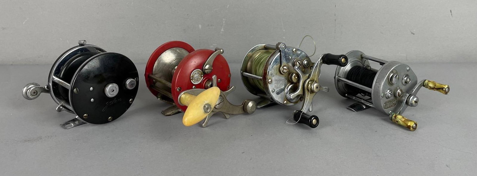 Group of 4 Vintage Fishing Reels (1 of 4)