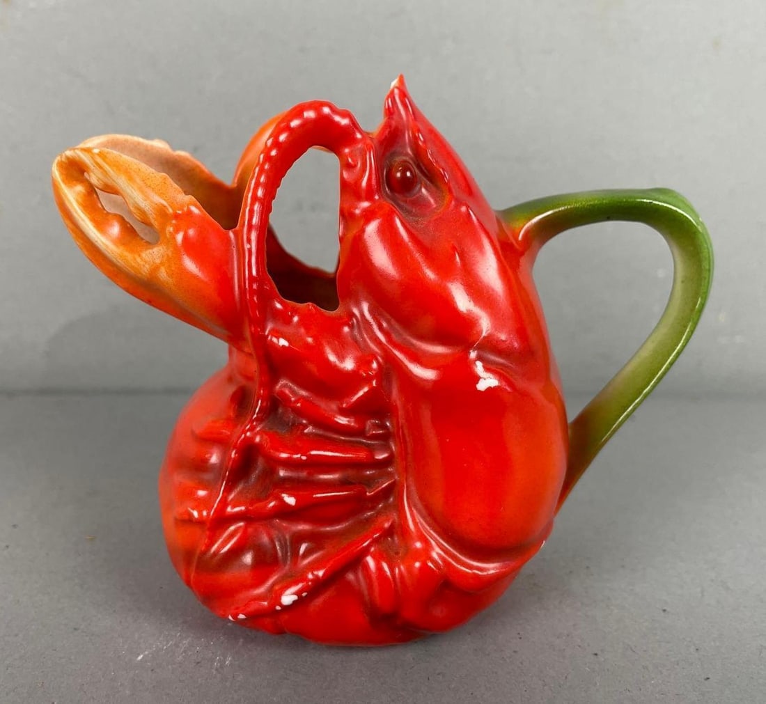 Vintage Royal Bayreuth Porcelain Lobster Creamer (1 of 4)