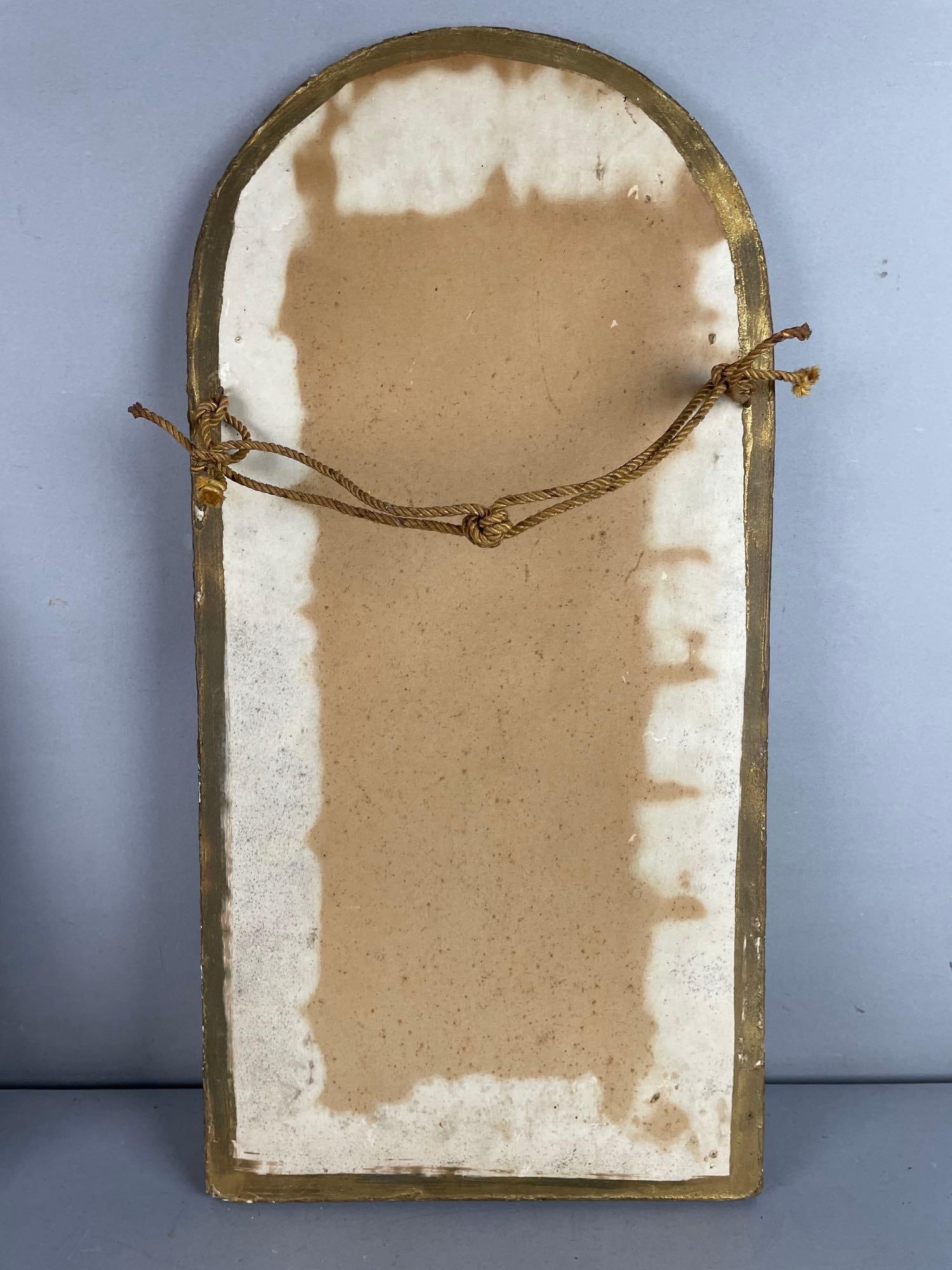 Victorian Etched Wall Mirror - 3