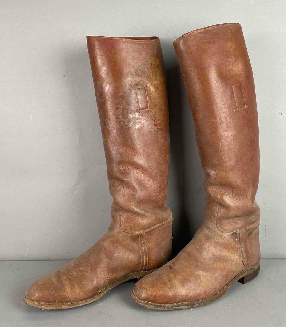 Vintage Pair of O'Sullivans Leather Riding Boots (1 of 5)