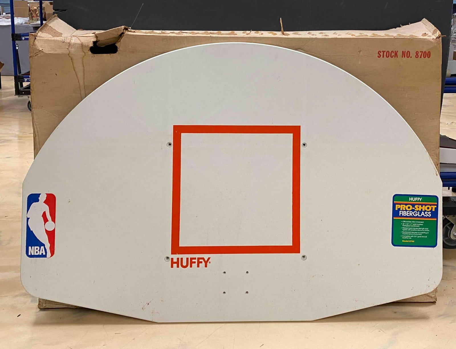 Frabill Pro Shot Fiberglass Basketball Backboard (1 of 2)
