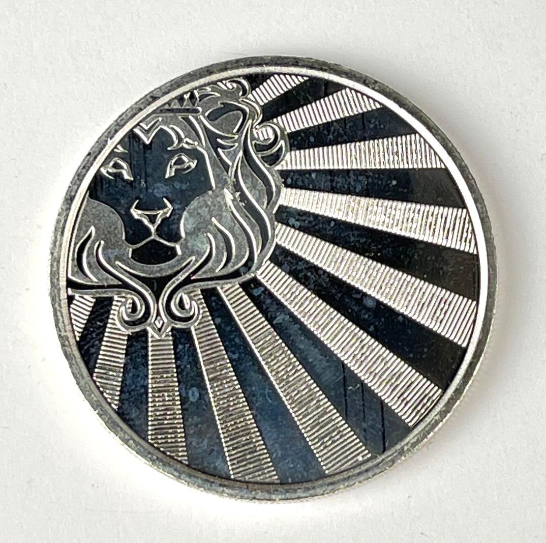 2020 Scottsdale Mint Reserve 1 oz .999 Fine Silver Round (1 of 2)