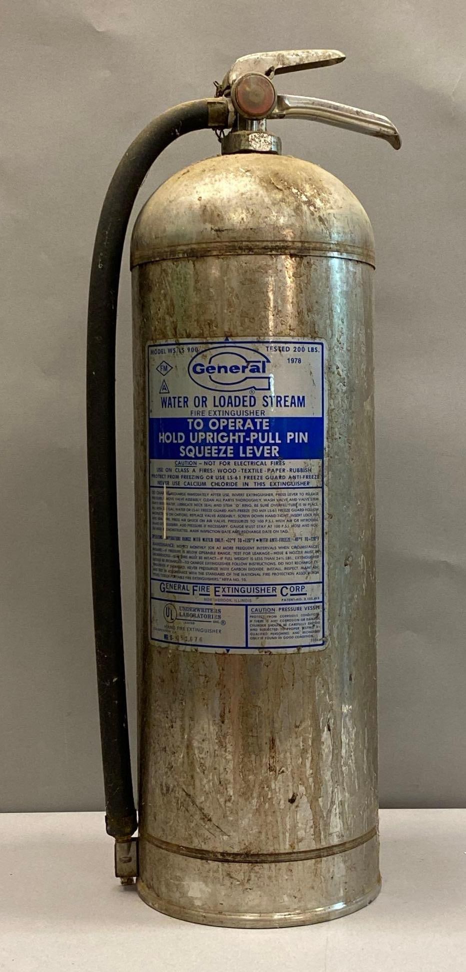 1978 General Fire Extinguisher (1 of 2)