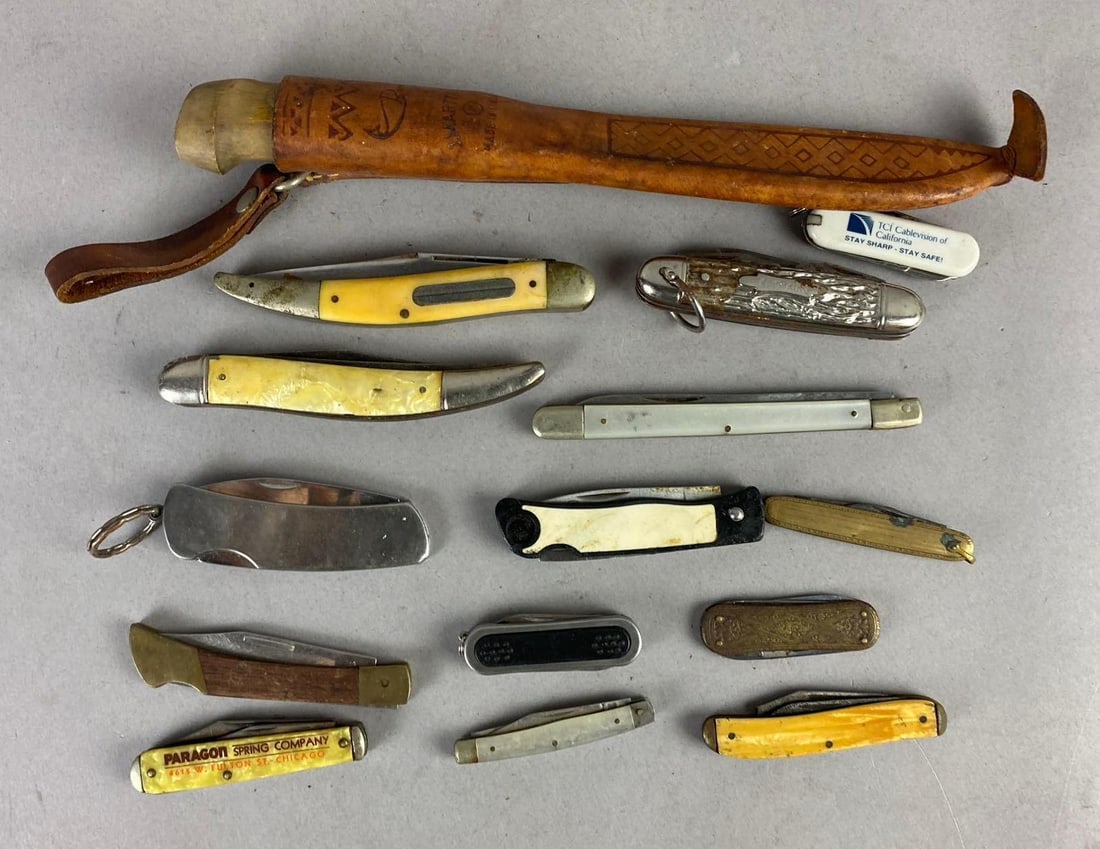 Group of Assorted Vintage Pocket Knives and More (1 of 3)