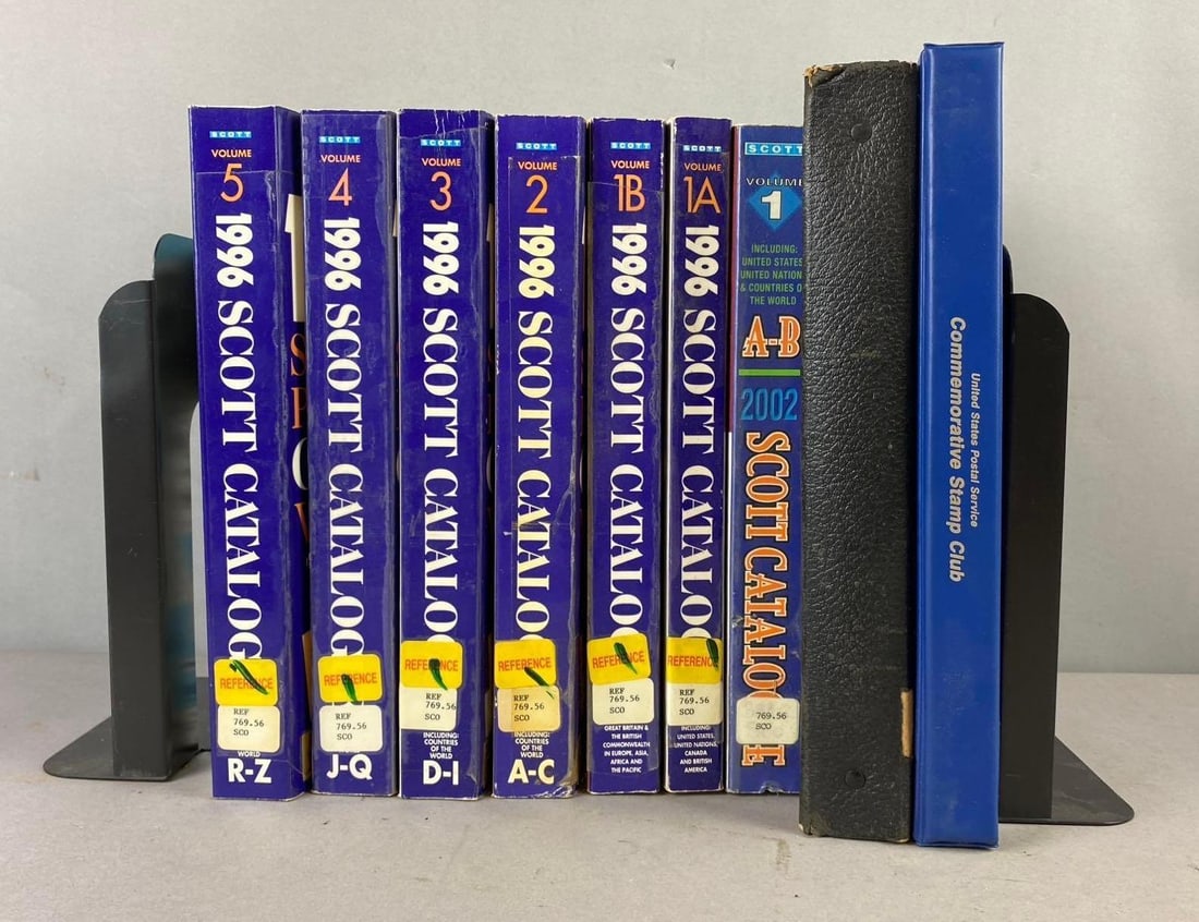 1996 and 2005 Scott Catalog Vol.1-5 and Vol. A-Z (1 of 6)