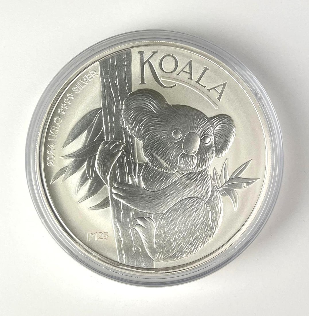 2024 P125 Australia $30 Koala 1 Kilo 9999 Silver Round (1 of 2)