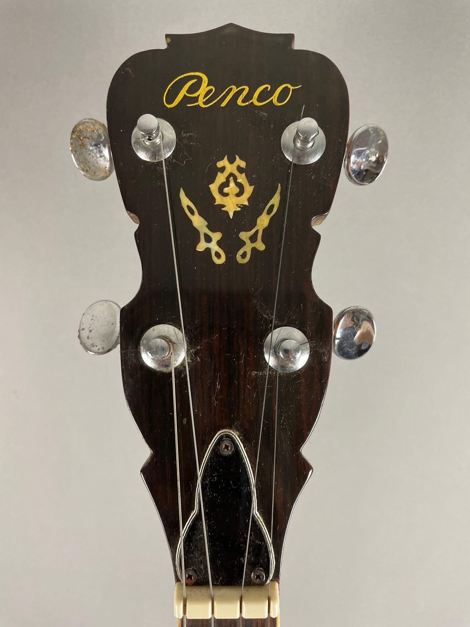 Penco 5 String Banjo with Case - 2