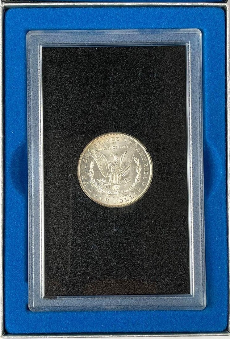 1883 CC US Mint UNC Morgan Silver Dollar - 3