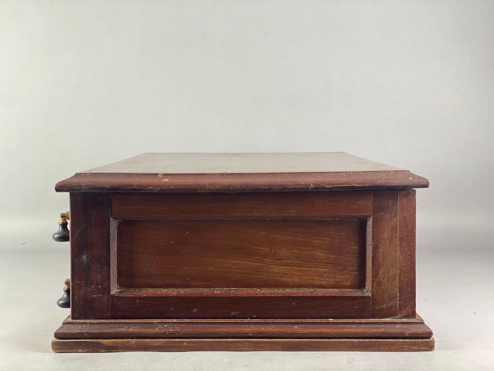 Antique Clarks ONT Thread Spool Tabletop Cabinet - 3