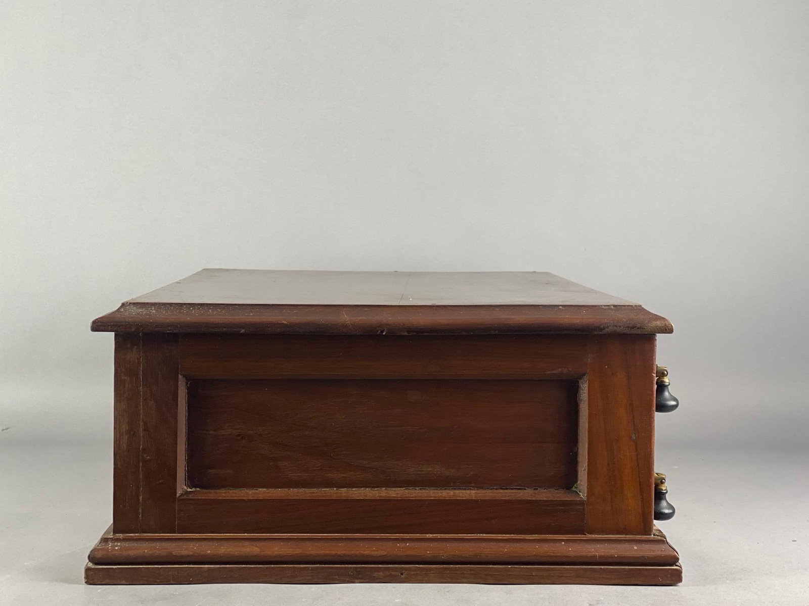 Antique Clarks ONT Thread Spool Tabletop Cabinet - 5