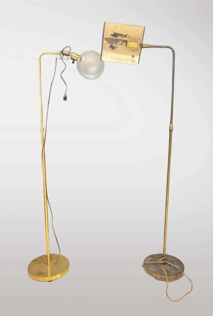 Group of 2 Vintage Mid-Century Modern Reading lamps (1 of 5)