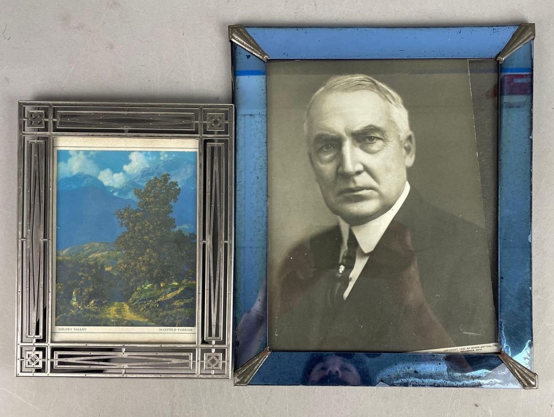 Group of 2 Vintage Silver Plated Picture Frames (1 of 2)