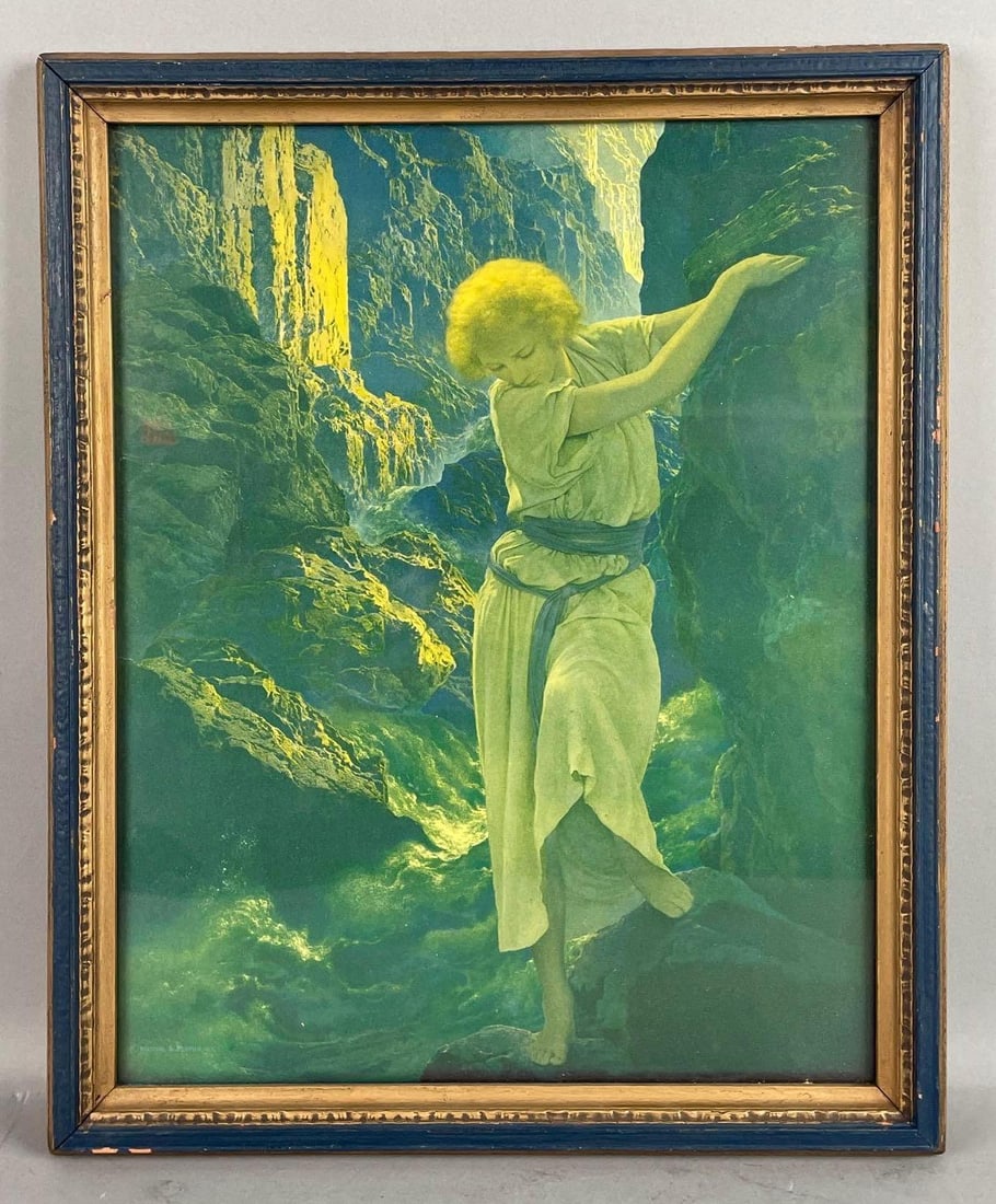Antique Maxfield Parrish The Canyon Lithograph (1 of 1)