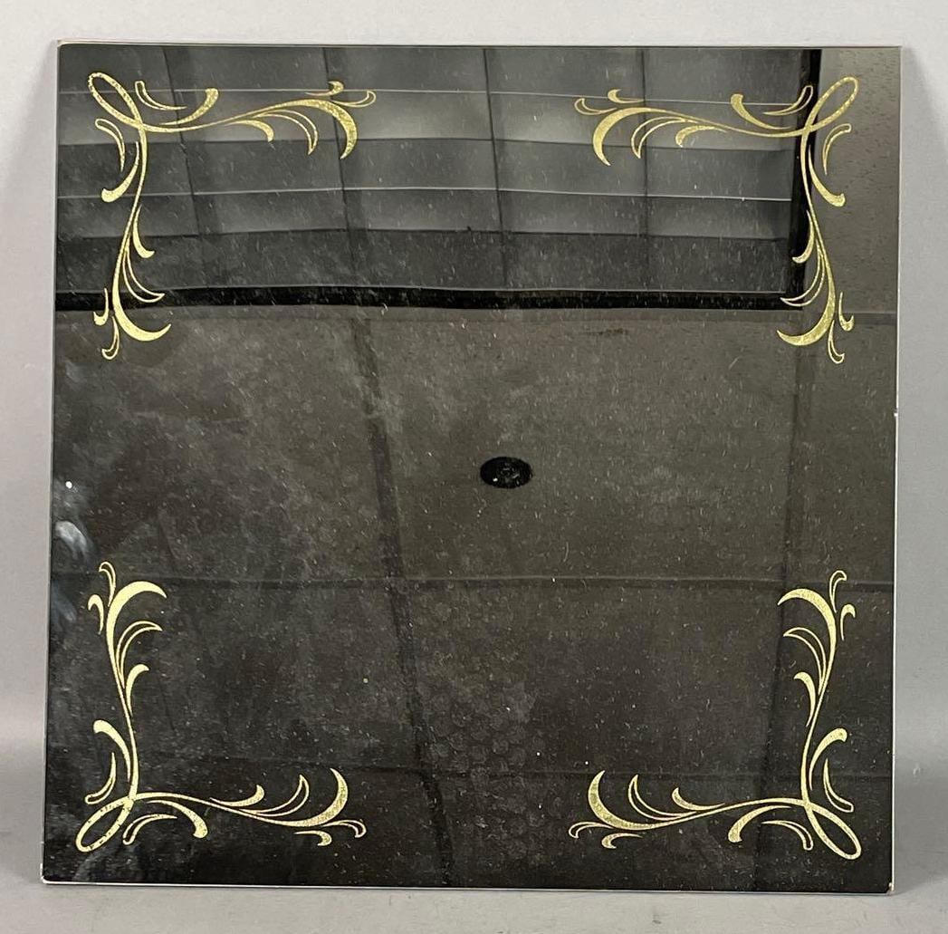 Vintage Gold Foil Inlay Wall Mirror (1 of 1)