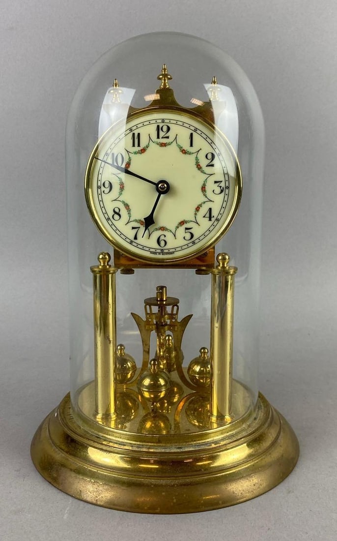 Vintage West German Wind-Up Anniversary Clock (1 of 4)