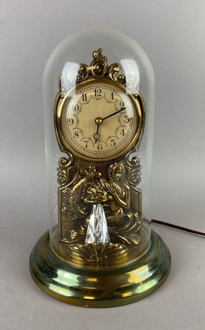 Vintage Ceramic Clock Co. Powered Mantel Clock (1 of 2)