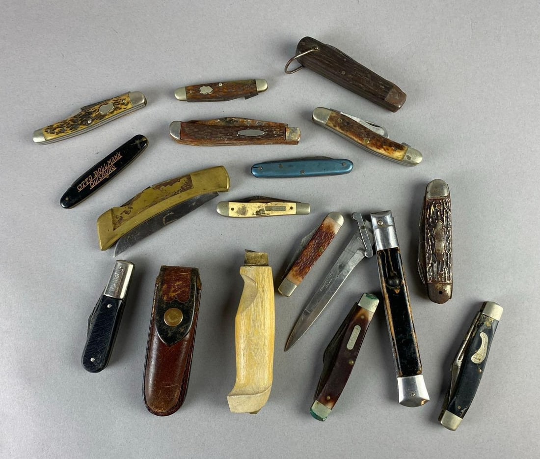 Group of Assorted Vintage Folding Knives (1 of 3)