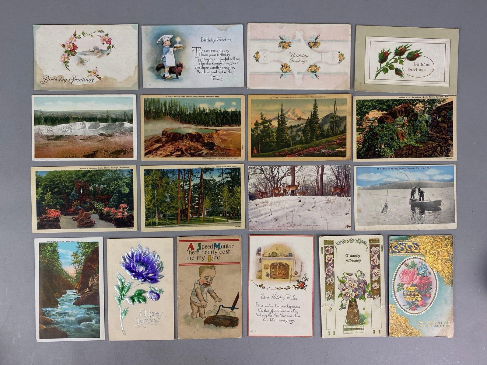 Postcards - 175+ Assorted - 3