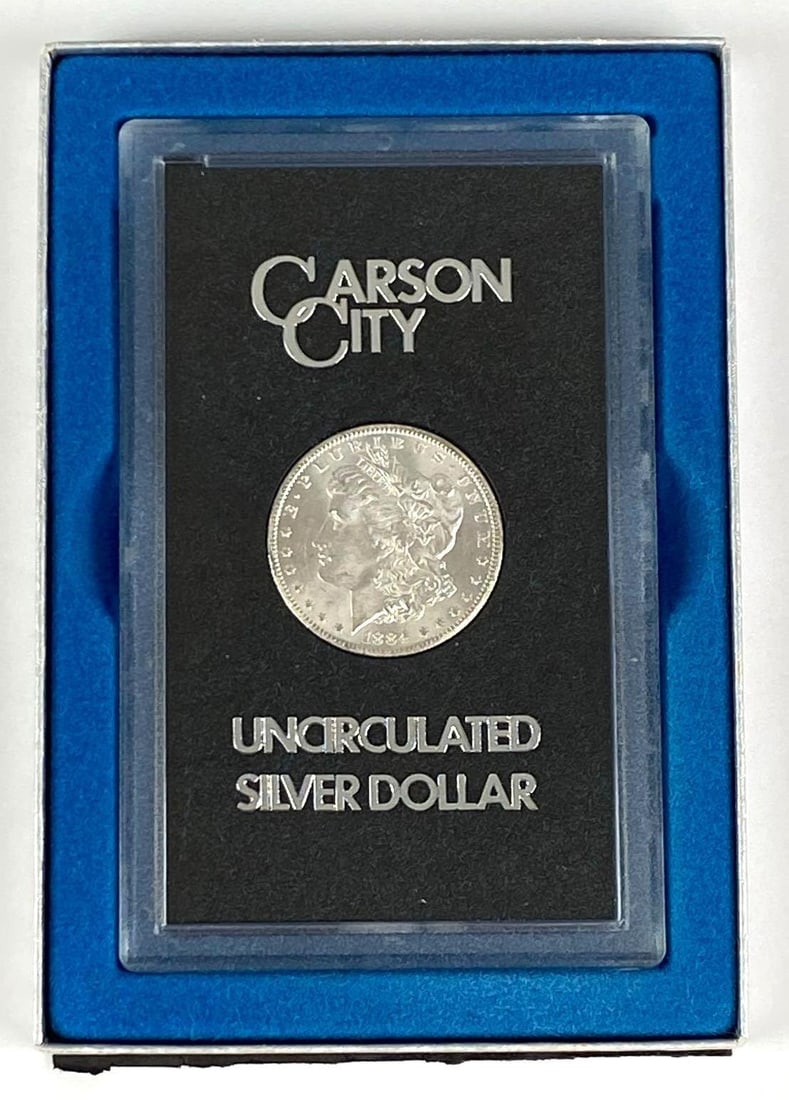 1884-C US Uncirculated Morgan Silver Dollar (1 of 3)