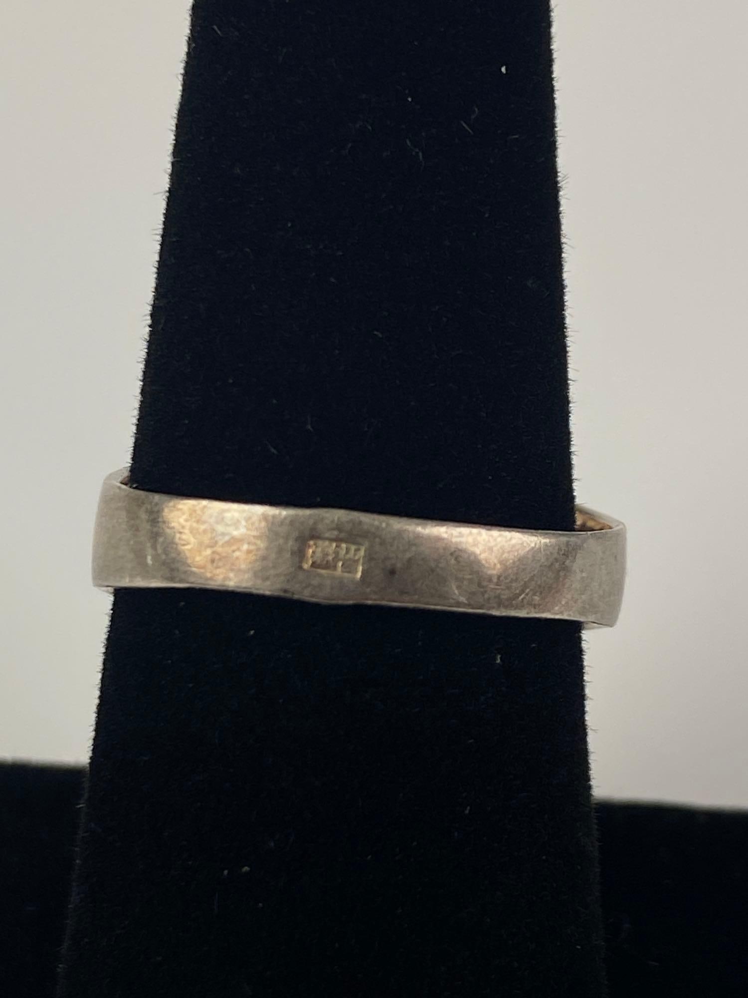 Sterling Silver Moonstone Knuckle Ring - 3