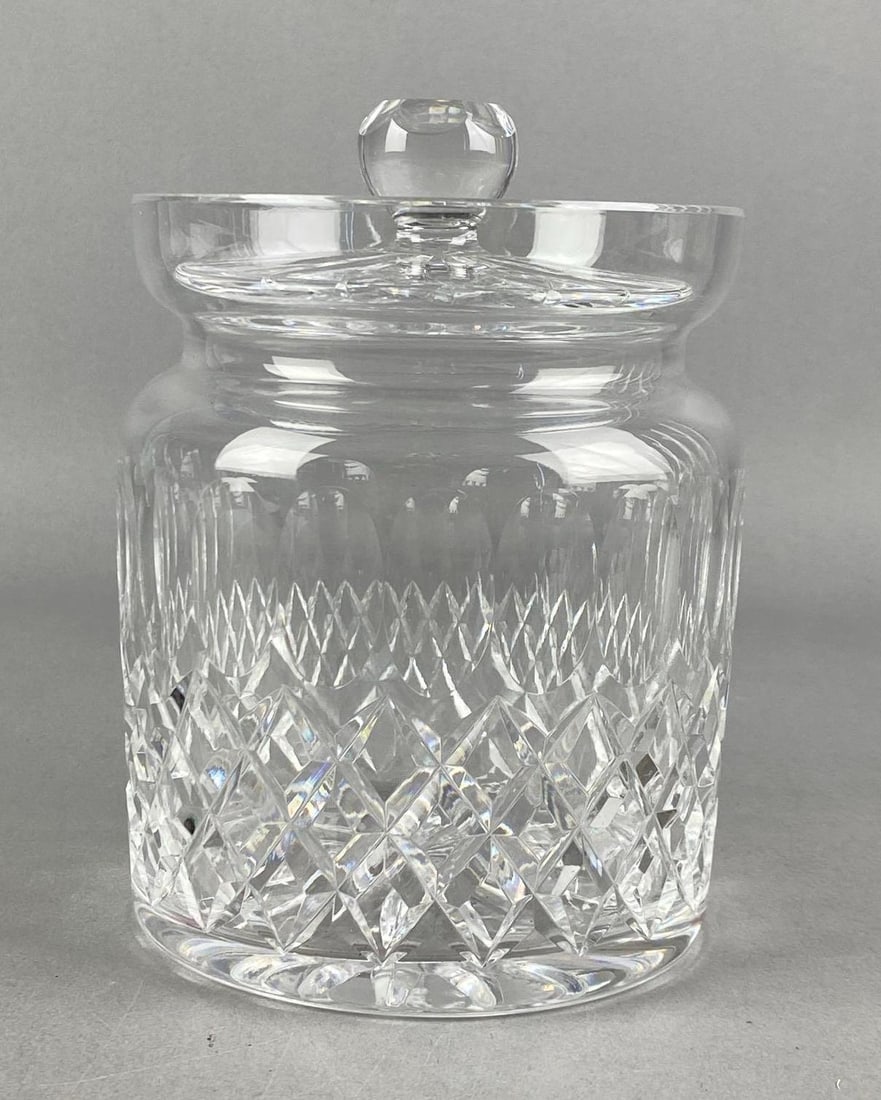 Waterford Cut Crystal Biscuit Jar (1 of 5)