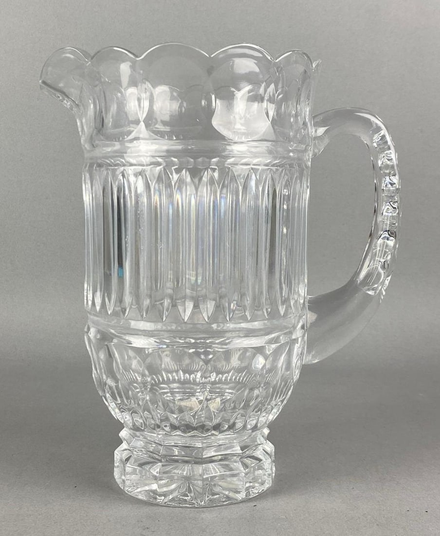 Fifth Avenue Crystal Pressed Crystal Pitcher (1 of 4)