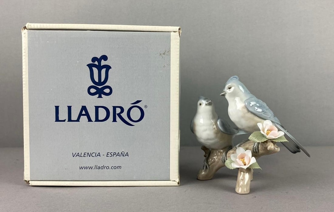2002 Lladro Nature?s Duet Porcelain Figure (1 of 4)