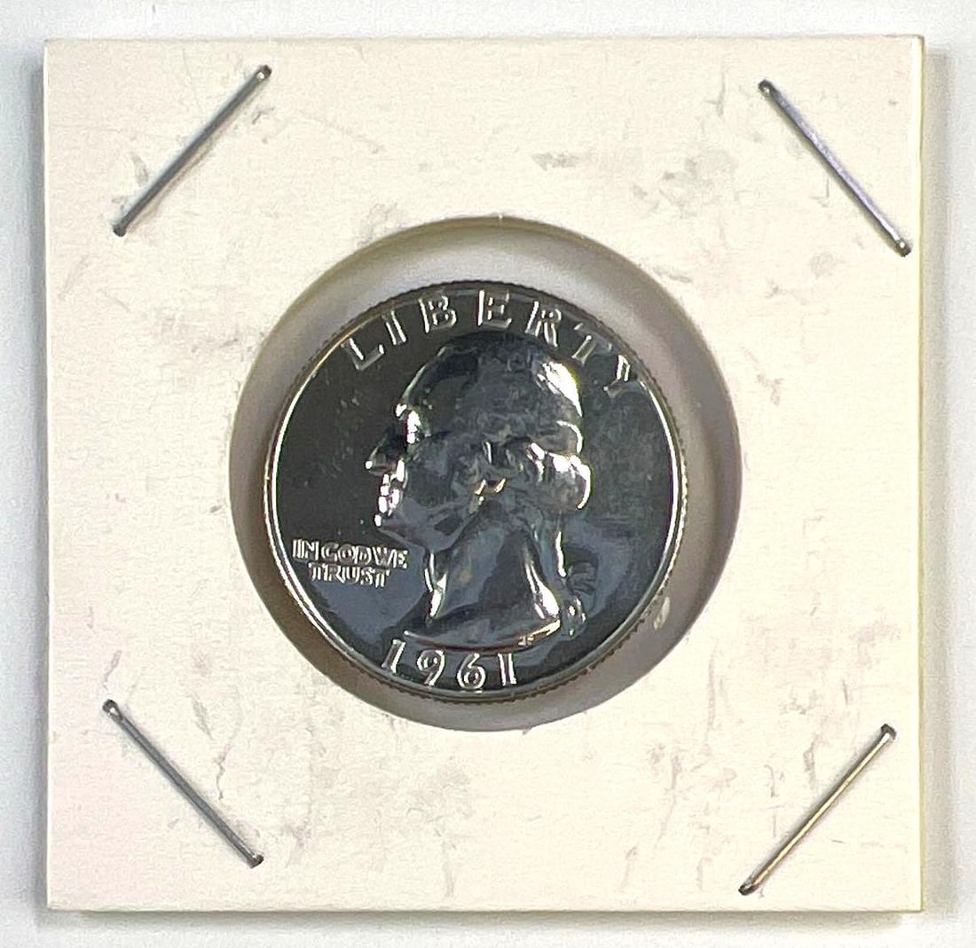 1961 Washington Silver Proof Quarter (1 of 2)