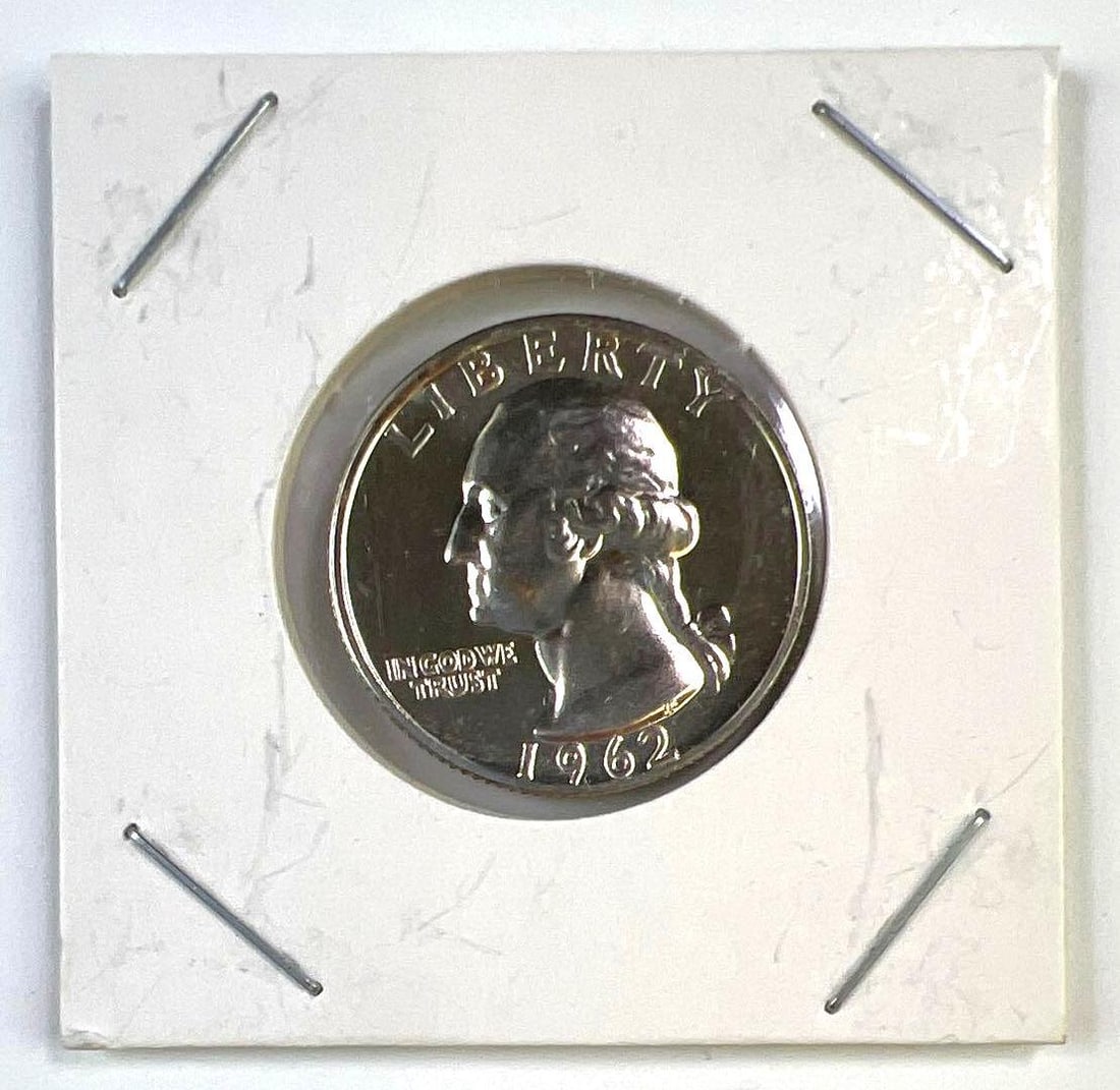 1962 Washington Silver Proof Quarter (1 of 2)