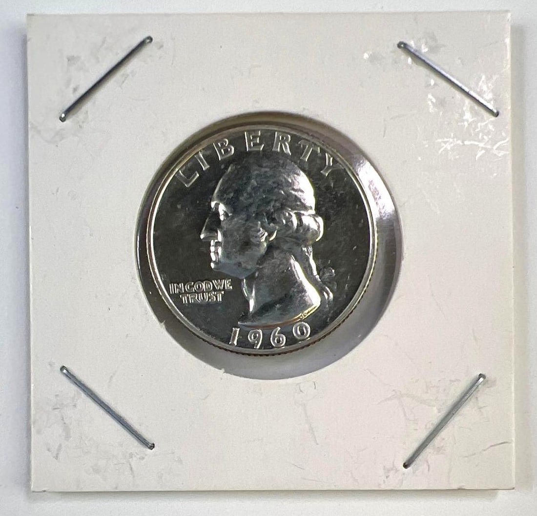1960 Washington Silver Proof Quarter (1 of 1)