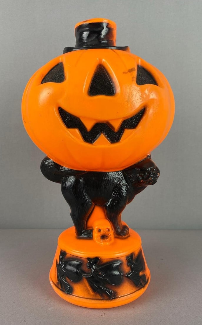 Vintage 1960?s Empire Halloween Jack-O-Lantern Blow Mold